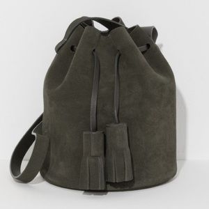 BUILDING BLOCK SUEDE MINI BUCKET BAG BRAND NEW